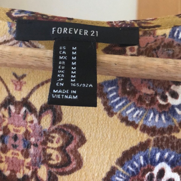 Floral boho top Forever 21 - Picture 8 of 9